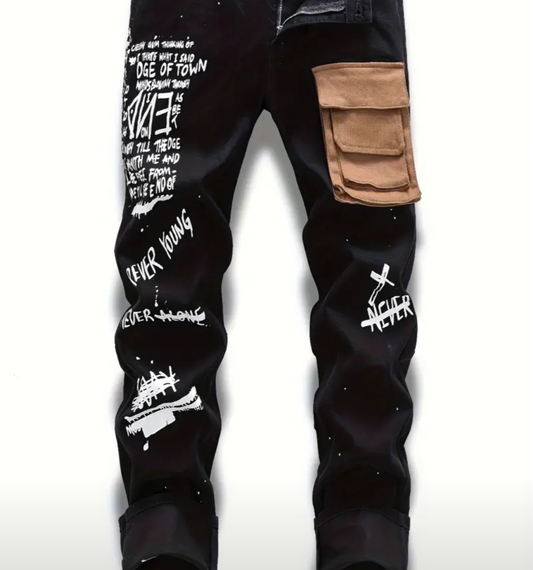 MEN GRAFFITI JEANS