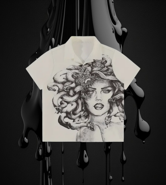 MEDUSA PRINT SHORT SLEEVE SHIRT