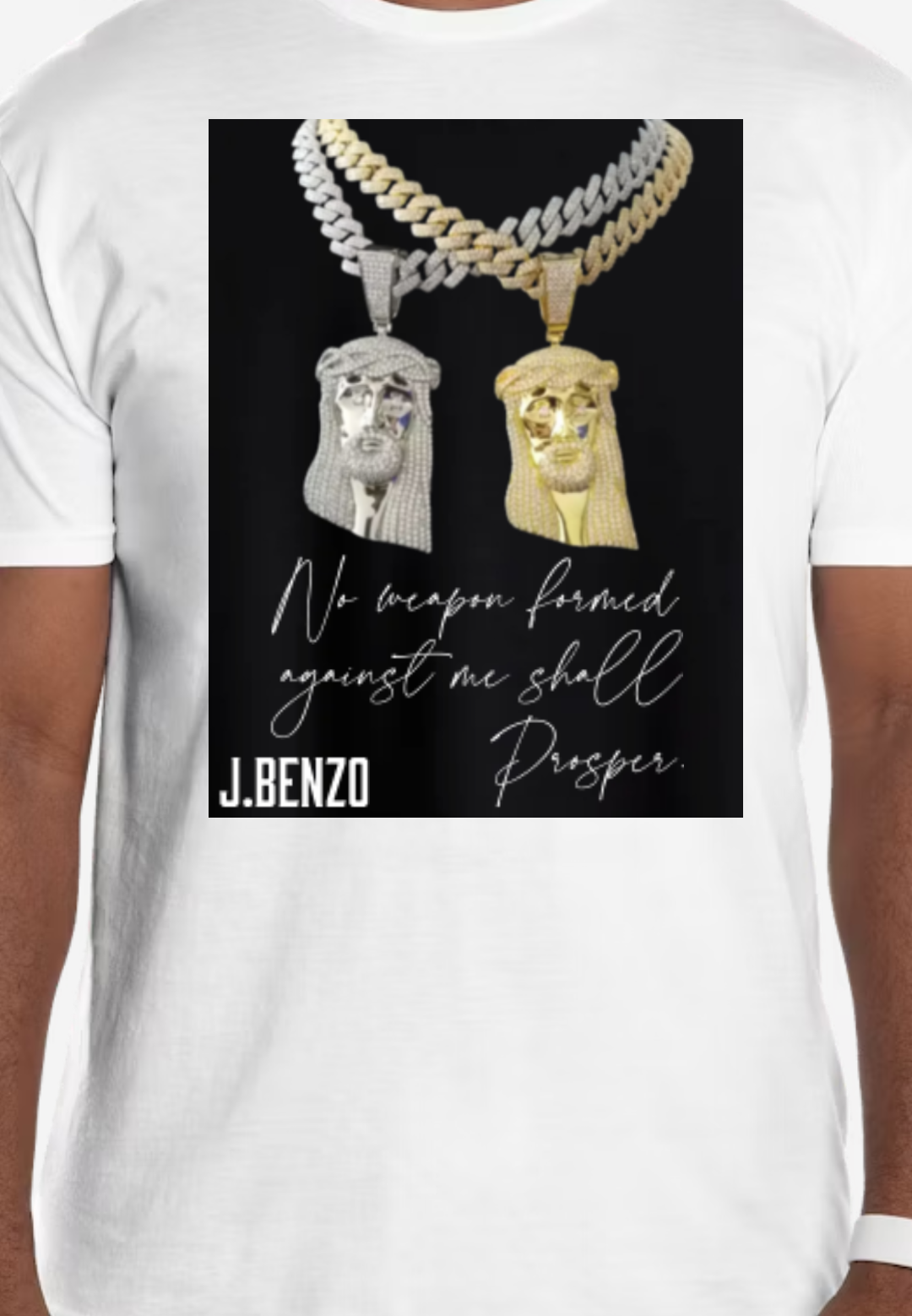 J.benzo Jesus chain pendant print multi colors available. LIMITED STOCK 🚨🚨 DON'T MISS OUT!!!