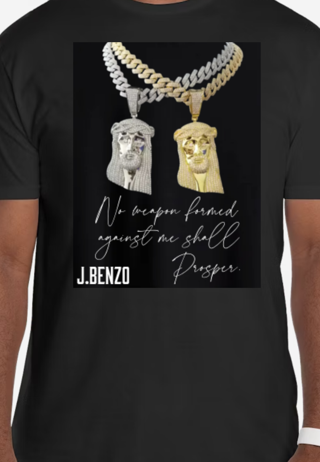 J.benzo Jesus chain pendant print multi colors available. LIMITED STOCK 🚨🚨 DON'T MISS OUT!!!