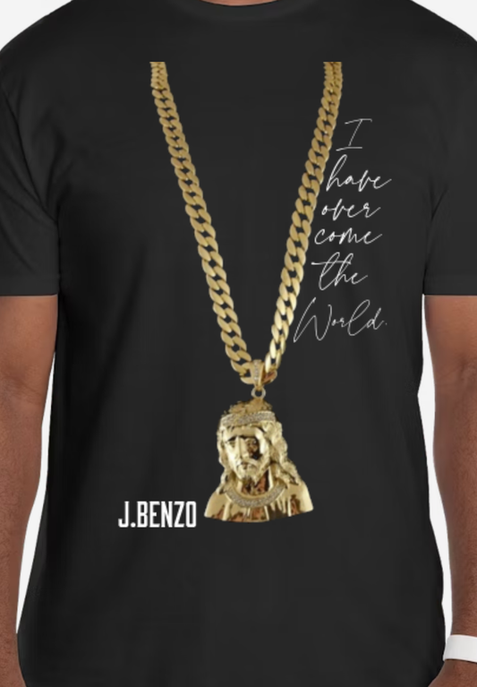 J.benzo gold chain Jesus pendant print multi colors available. LIMITED STOCK 🚨🚨 DON'T MISS OUT!!!